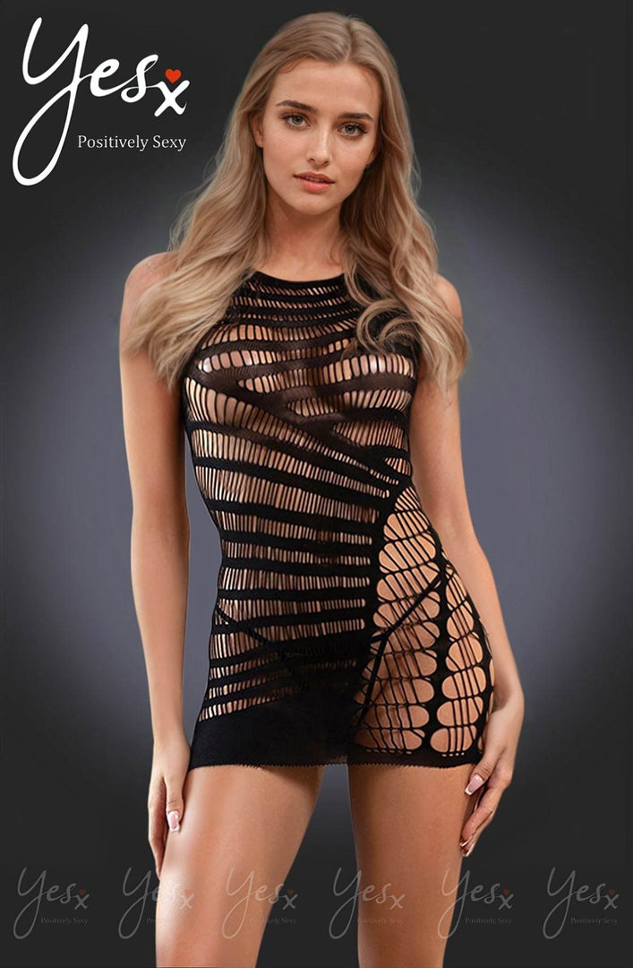YesX YX982 Dress Black - Fashion Queen -  1