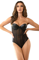 Load image into Gallery viewer, YesX YX988 Bodysuit Black - Fashion Queen -  7
