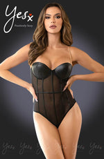 Load image into Gallery viewer, YesX YX988 Bodysuit Black - Fashion Queen -  9
