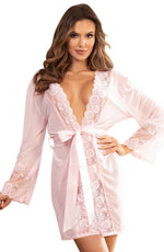 Load image into Gallery viewer, YesX YX990 Dressing Gown Pink - Fashion Queen -  6
