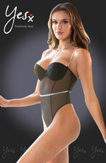 Load image into Gallery viewer, YesX YX992 Bodysuit Black - Fashion Queen -  2
