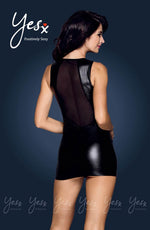 Load image into Gallery viewer, Yesx YX186 2pc Dress &amp; Thong Black - Fashion Queen -  5
