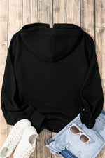 Load image into Gallery viewer, Light Grey Solid Kangaroo Pocket Half Zipper Oversized Hoodie - Fashion Queen
