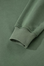 Load image into Gallery viewer, Black Button Drawstring Hooded Pullover and Casual Short Set

