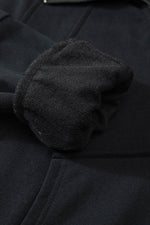 Load image into Gallery viewer, Valerian Quarter Zip Stand Neck Kangaroo Pocket Sweatshirt - Fashion Queen
