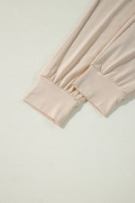 Load image into Gallery viewer, Black Split Long Cardigan and Skinny Pants Lounge Set
