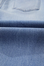 Load image into Gallery viewer, Carbon Grey Mineral Wash Raw Hem High Waist Flared Jeans
