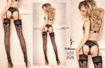Load image into Gallery viewer, Ballerina 423 Hold Ups Nero (Black)
