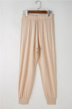 Load image into Gallery viewer, Black Split Long Cardigan and Skinny Pants Lounge Set
