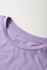 Load image into Gallery viewer, White Casual Plain Crew Neck Tee
