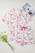 Load image into Gallery viewer, Blossom Cowgirl Country Print Pajamas Set
