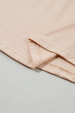 Load image into Gallery viewer, White Casual Plain Crew Neck Tee
