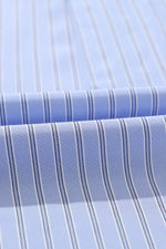Load image into Gallery viewer, Green Stripe Button Up Oversized Casual Shirt - Fashion Queen -  30
