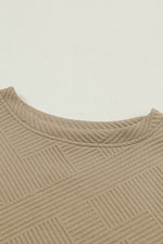 Load image into Gallery viewer, White Ultra Loose Textured 2pcs Slouchy Outfit - Fashion Queen

