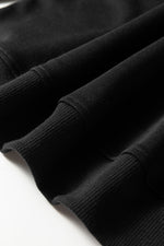 Load image into Gallery viewer, Fiery Red Varsity Striped Detail Crewneck Pullover Elastic Sweatpants 2pcs Outfit
