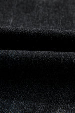 Load image into Gallery viewer, Carbon Grey Mineral Wash Raw Hem High Waist Flared Jeans
