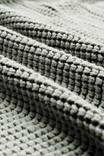 Load image into Gallery viewer, Gray Textured Knit Pocketed Duster Cardigan
