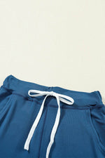 Load image into Gallery viewer, Gray Drawstring Waist Pocketed Joggers - Fashion Queen
