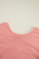 Load image into Gallery viewer, Black Bowknot Dewback Round Neck Sweatshirt - Fashion Queen

