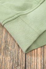 Load image into Gallery viewer, Valerian Quarter Zip Stand Neck Kangaroo Pocket Sweatshirt - Fashion Queen
