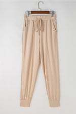 Load image into Gallery viewer, Black Split Long Cardigan and Skinny Pants Lounge Set

