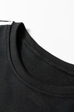 Load image into Gallery viewer, Fiery Red Varsity Striped Detail Crewneck Pullover Elastic Sweatpants 2pcs Outfit
