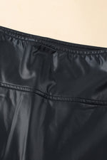 Load image into Gallery viewer, Black Faux Leather Skinny Leggings
