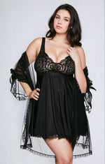 Load image into Gallery viewer, Shirley of Hollywood XX3595 Lace Babydoll
